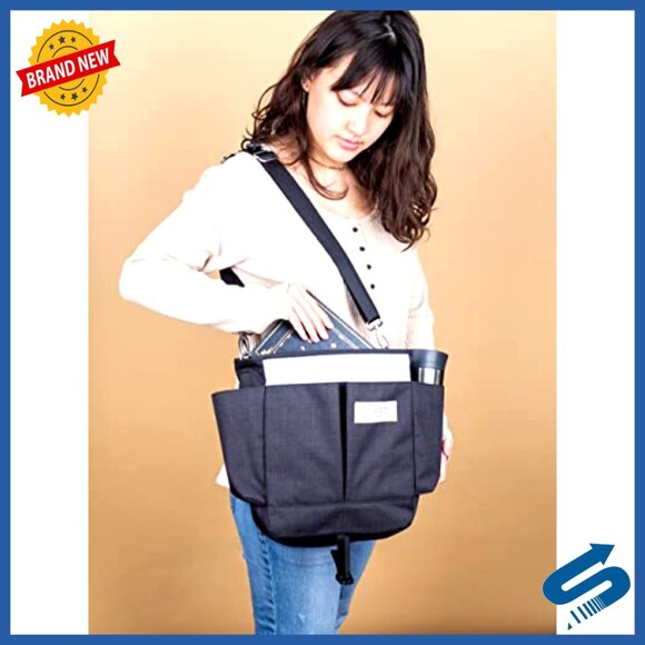 Convertible Crossbody Backpack Messenger Travel Bag Adjustable Straps Dual main image 5